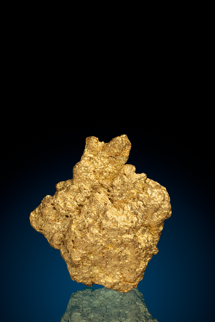 (image for) Stunning Rare Textured Natural Gold Nugget - Australia - 9.76 grams